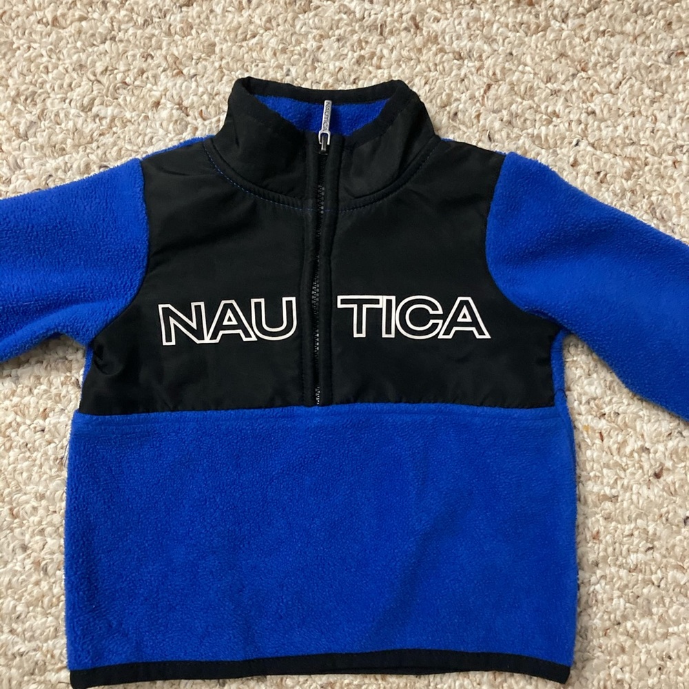 Baby boy Nautica half zip jacket